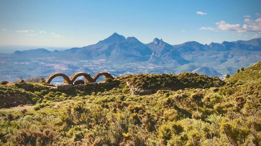 Una montaña de Altea.