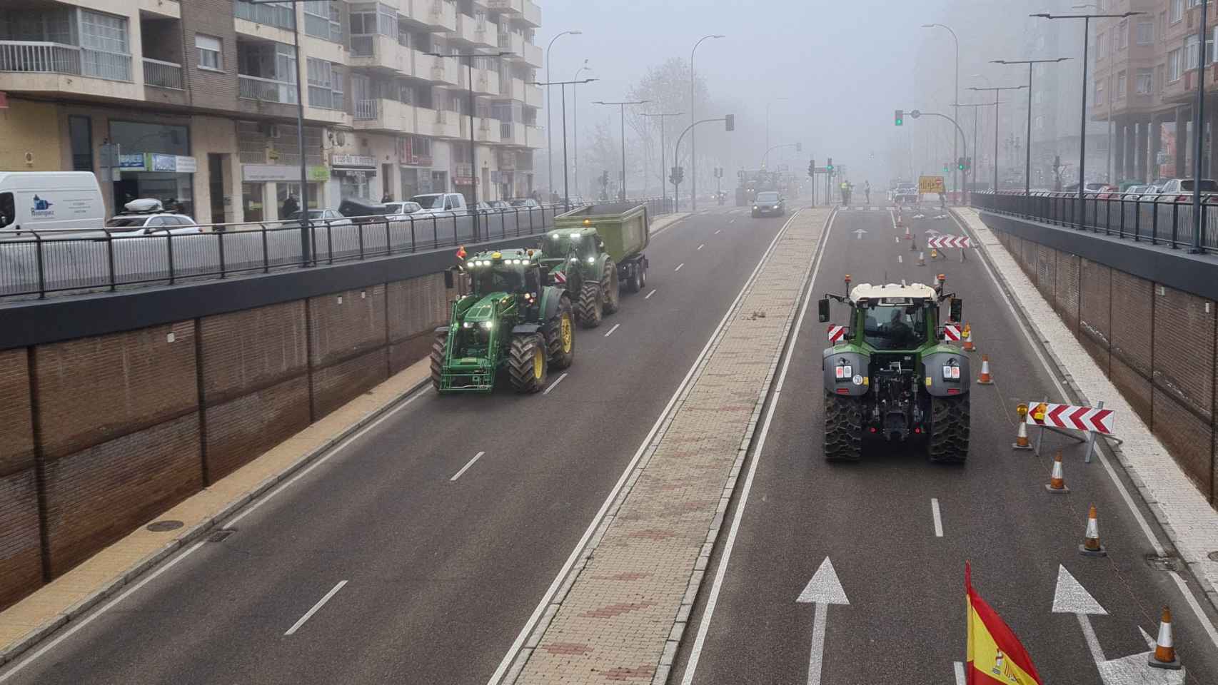Tractoradas en Zamora y León