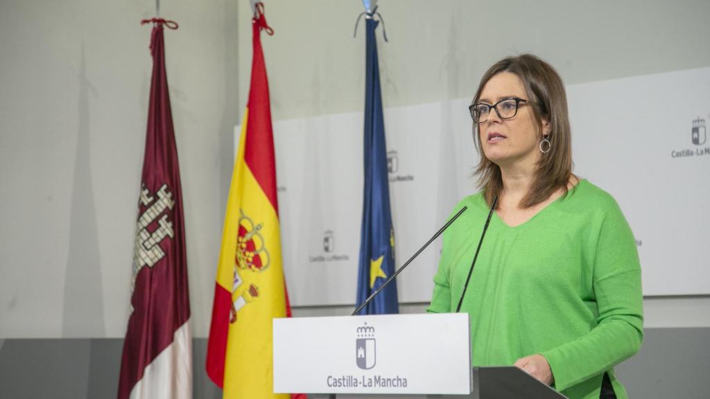 Esther Padilla, consejera portavoz del Gobierno de Castilla-La Mancha. Foto: JCCM.