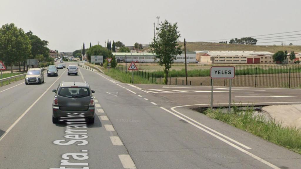 CM-4010 en Yeles (Toledo). Foto: Google Maps.