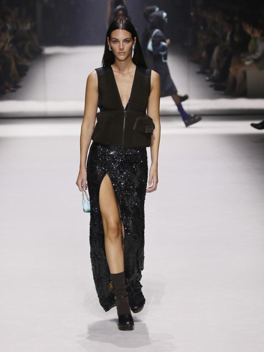 Detalle de la colección por el 25 aniversario del 'Baguette' de Fendi.