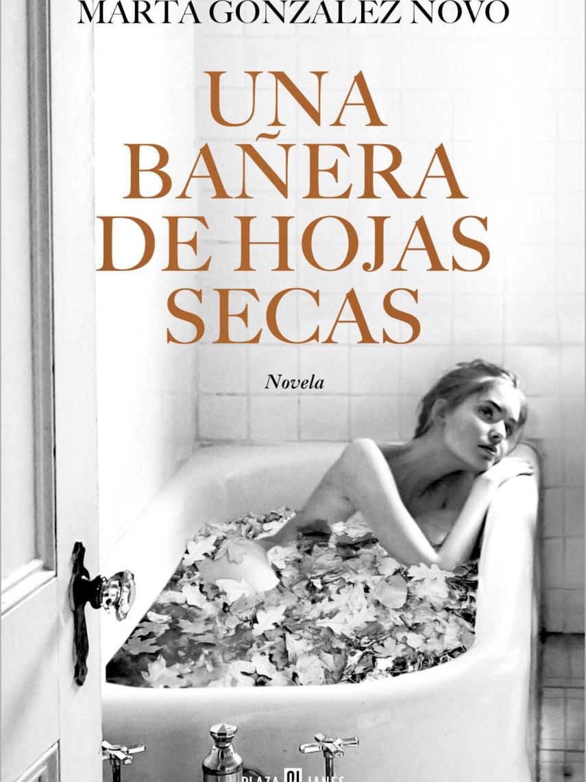 Portada del libro 'Una bañera de hojas secas'
