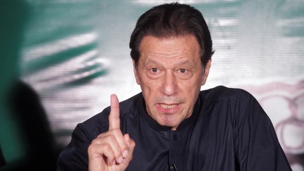 Imran Khan, ex primer ministro de Pakistán, el pasado mes de mayo.