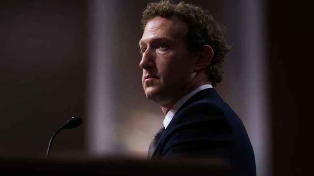 Mark Zuckerberg, CEO de Meta, comparece ante el Senado estadounidense.