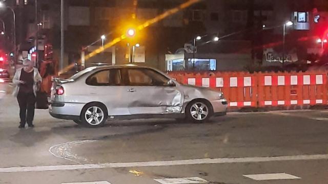 Vehículo implicado en uno de los accidentes