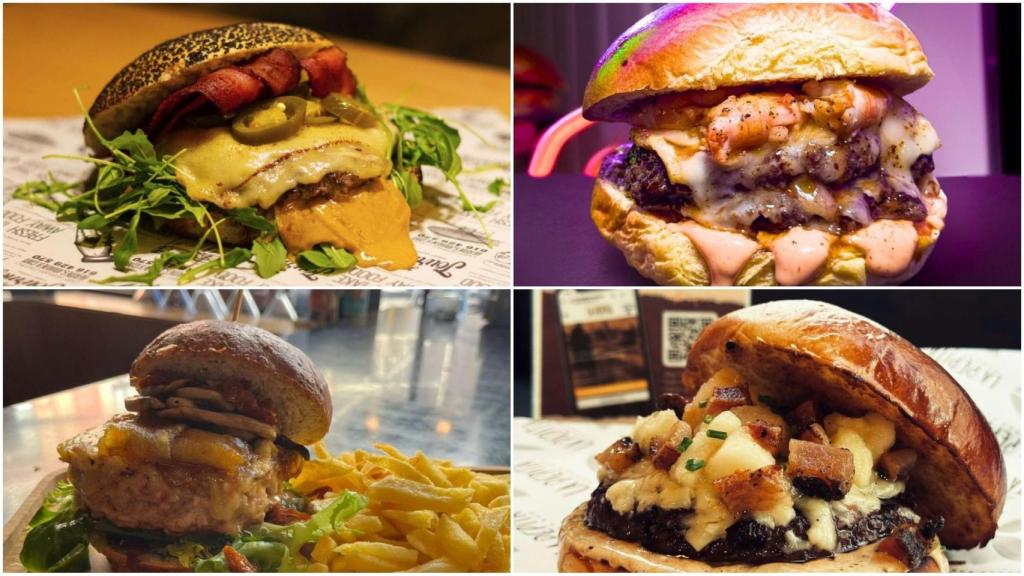 Estas son las cinco hamburguesas de A Coruña que compiten por ser la mejor de España