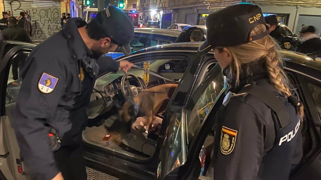 El segundo dispositivo en Orriols, en Valencia, se salda con 14 detenidos y 204 identificados. Europa Press