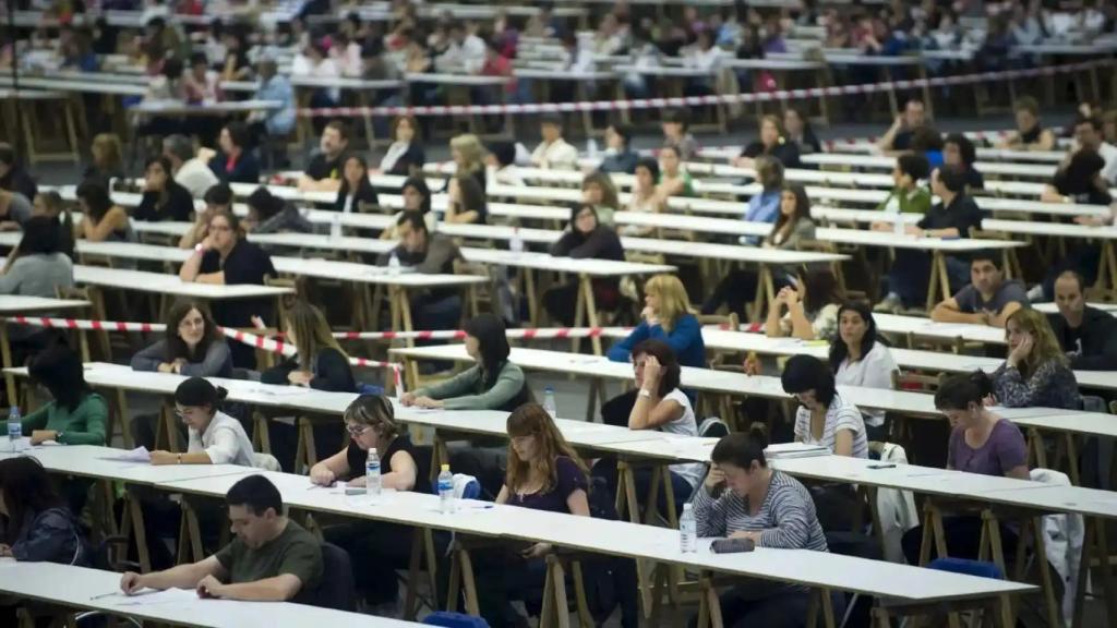 Imagen de archivo de unas oposiciones