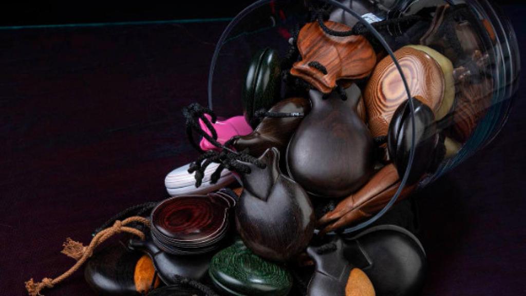 Un montón de castañuelas.