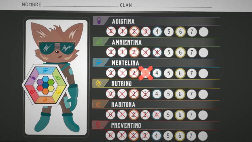 Un personaje de 'Health Shapers'.