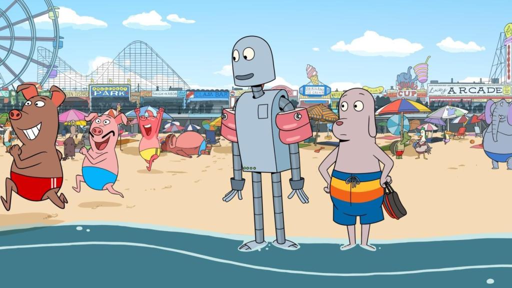 ‘Robot Dreams’ es una película de animación 2D muda que cuenta la historia de DOG, un perro solitario.