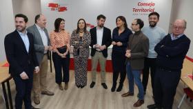 El secretario general del PSOECyL, Luis Tudanca, en el Consejo   Territorial del PSOECyL celebrado hoy en Palencia