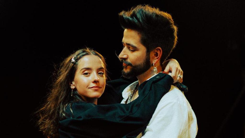 Camilo y Evaluna Montaner, en una imagen compartida en su perfil de Instagram.