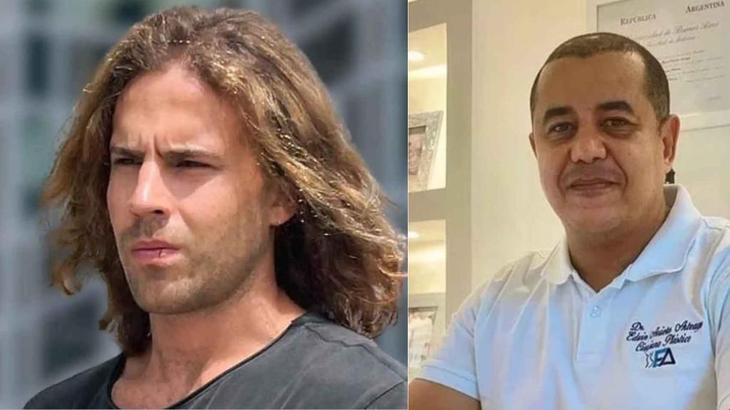 Daniel Sancho y Edwin Arrieta en un fotomontaje.