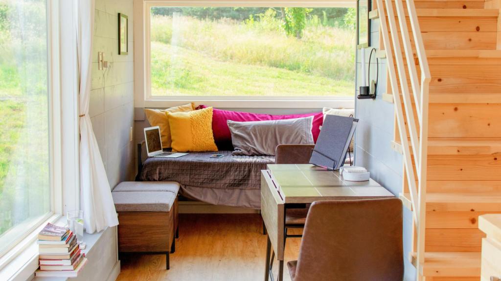 Imagen de archivo de una minicasa.