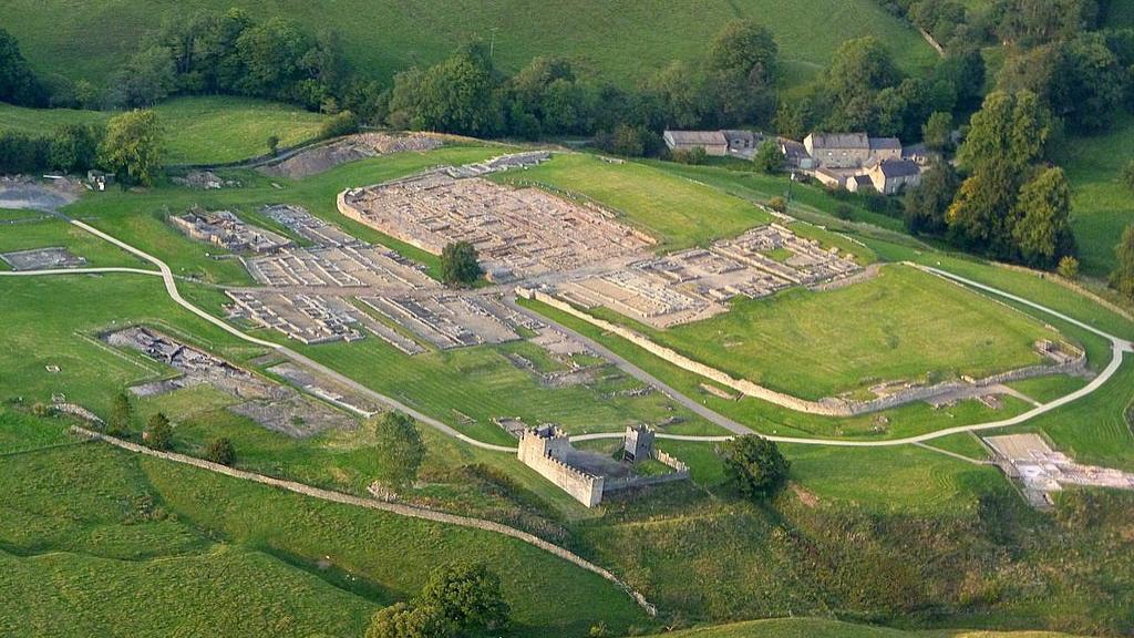 Antiguo campamento militar romano de Vindolandia. Reino Unido