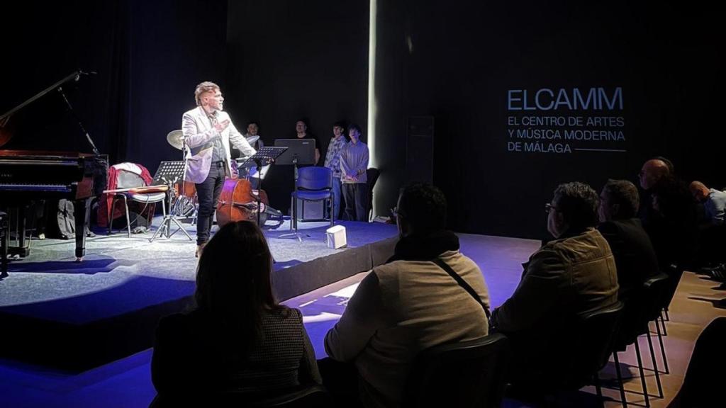 Un momento de la actuación en ELCAMM.