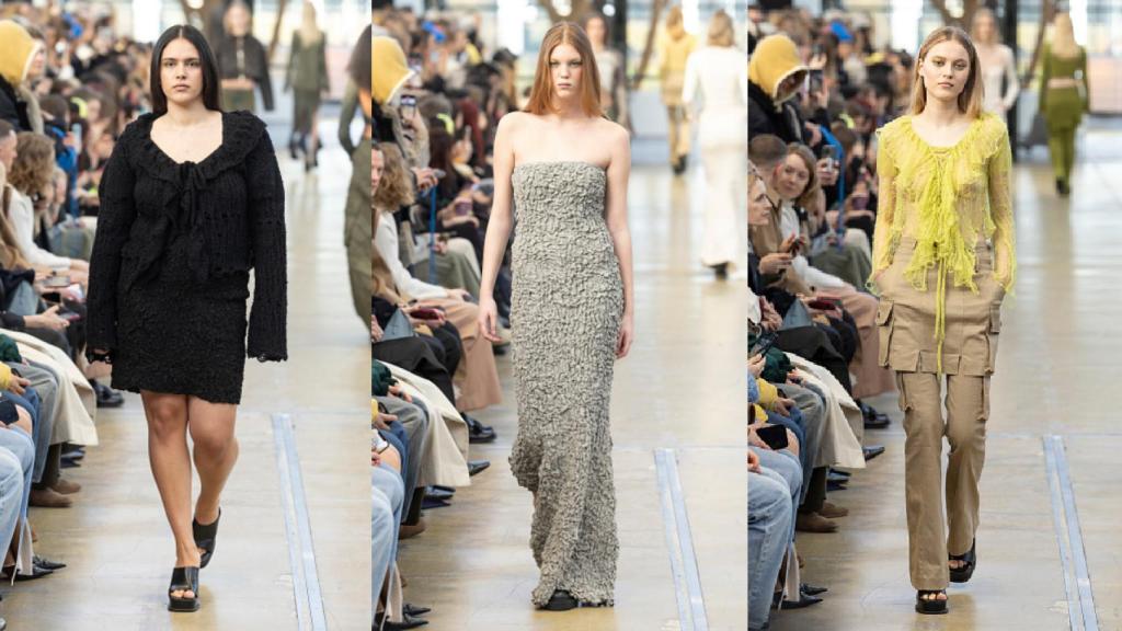 Siluetas del desfile de TG Botanical.