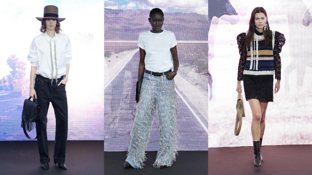 Siluetas del desfile de Munthe.