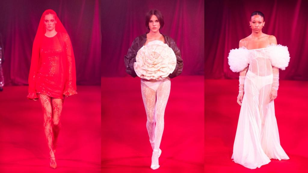 Siluetas del desfile de Rotate.