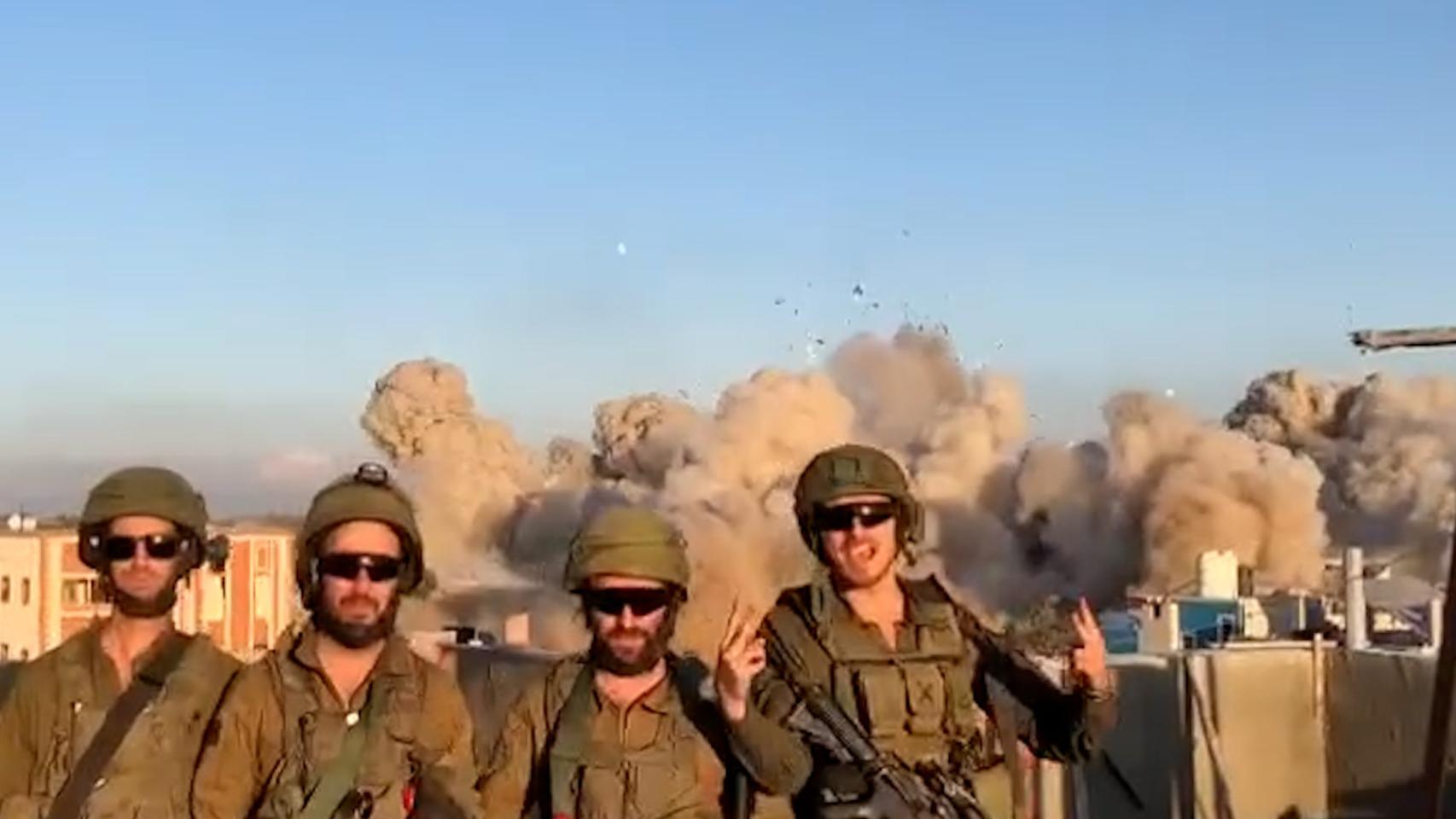 Las soldados israelíes, en primera línea en la guerra de Gaza