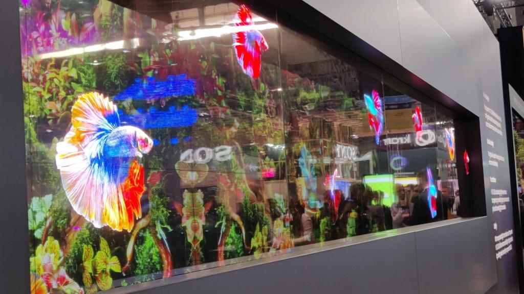 La Transparent MicroLED de Samsung