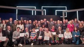 La Xunta entrega en el Teatro Jofre de Ferrol más de cien distinciones al mérito deportivo