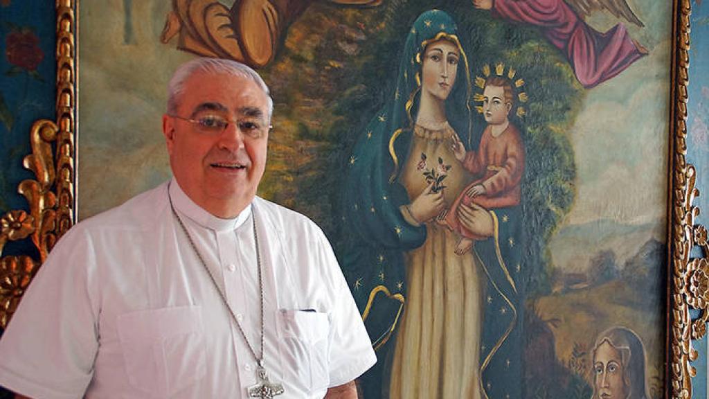 Monseñor José Luis Lacunza, en una imagen de 2015.