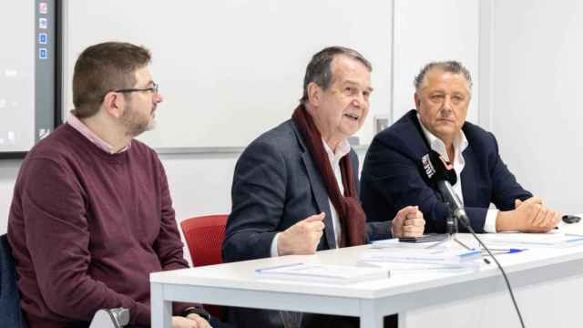 Abel Caballero durante la presentación de vigo Digital Pymes.