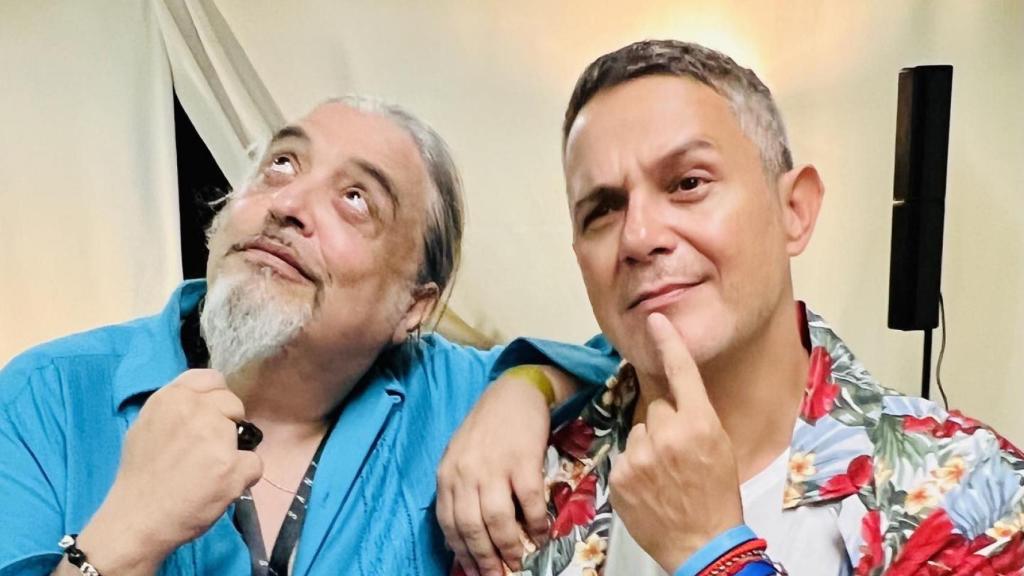 El Capi y Alejandro Sanz, en una imagen de sus redes sociales.