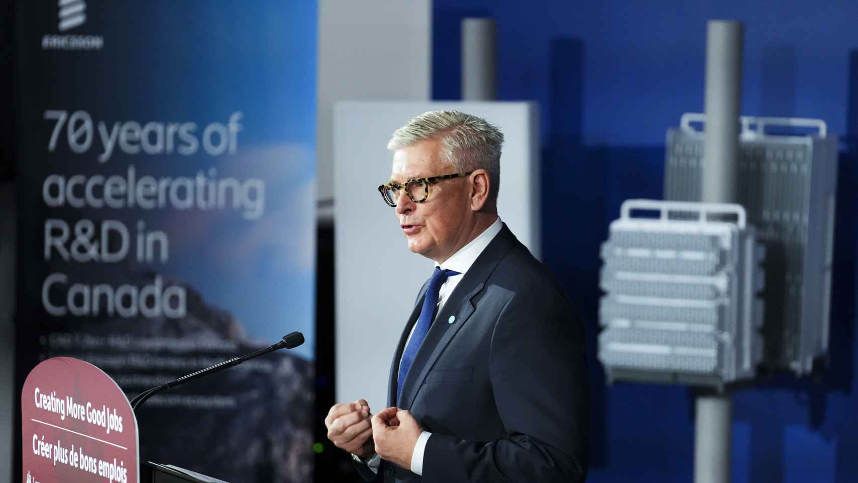 Börje Ekholm, presidente y consejero delegado de Ericsson en una imagen de archivo.