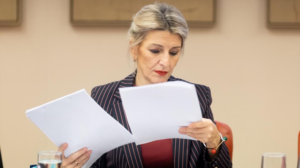 La vicepresidenta segunda del Gobierno y ministra de Trabajo y Economía Social, Yolanda Díaz, en una imagen de archivo.