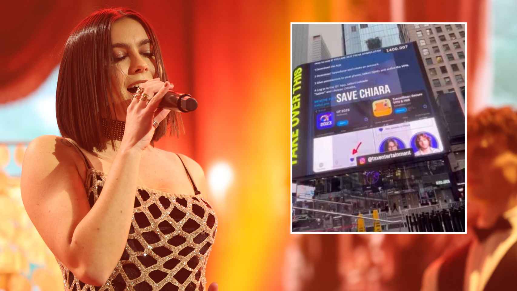 Locura para salvar a Chiara en 'OT': del anuncio en Times Square al apoyo de Risto y hasta de la Queens League