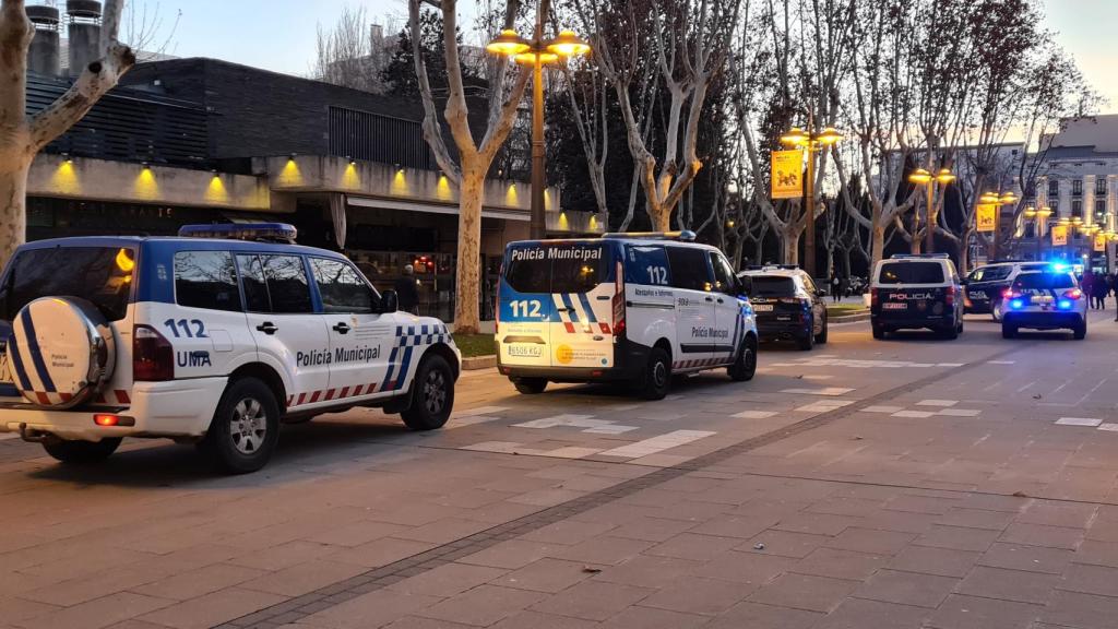 Vehículos de la Policía Local  de Zamora, en una foto de archivo