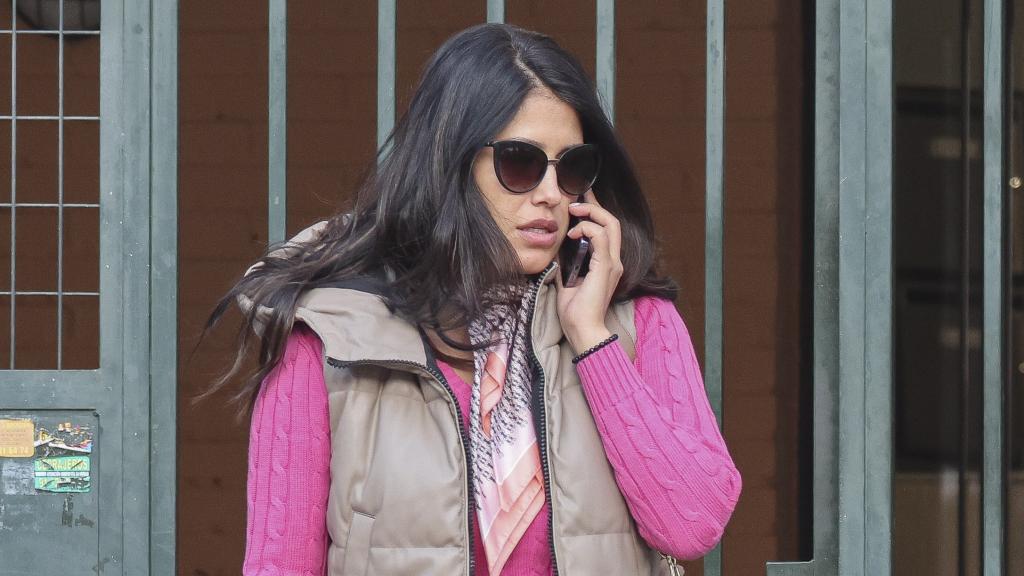 Gabriela Guillén durante un paseo este viernes, 2 de febrero.