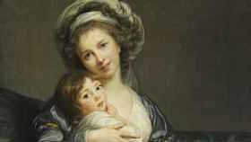 Elisabeth Louise Vigée Le Brun: 'Autorretrato con  su hija Julie', 1786 (detalle). Foto: Acantilado