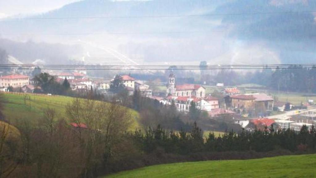 Imagen del pueblo de Artea, en Vizcaya