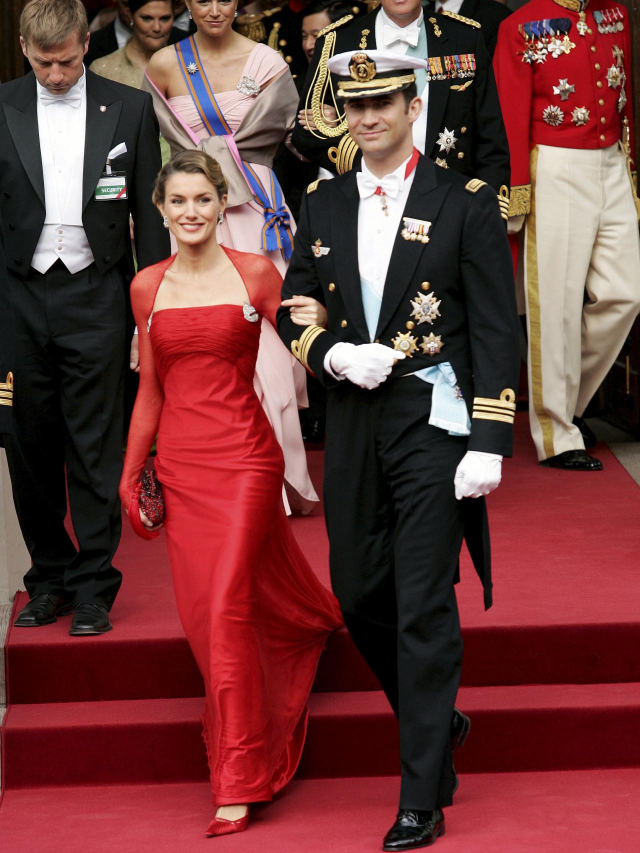 Vestidos de caprile para letizia on sale