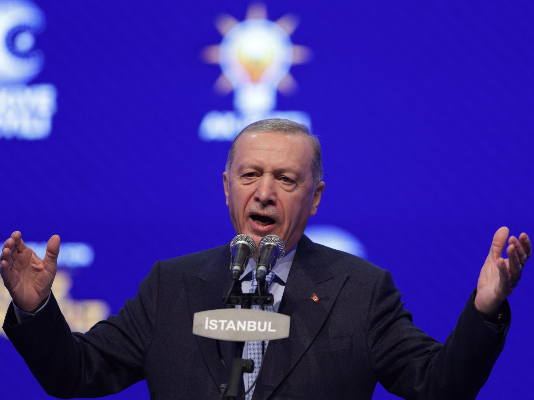 El presidente turco, Recep Tayyip Erdoğan.