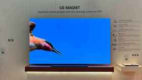 La pantalla LG Magnit 4K Micro LED de 118 pulgadas.