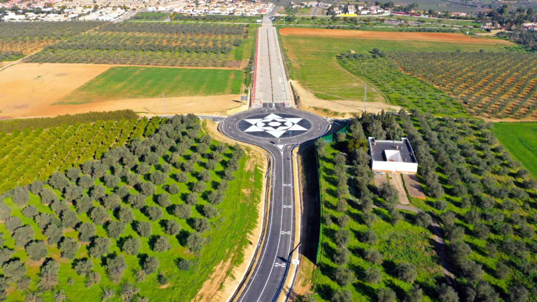 La obra que va a inaugurar Puente este lunes en Sevilla.