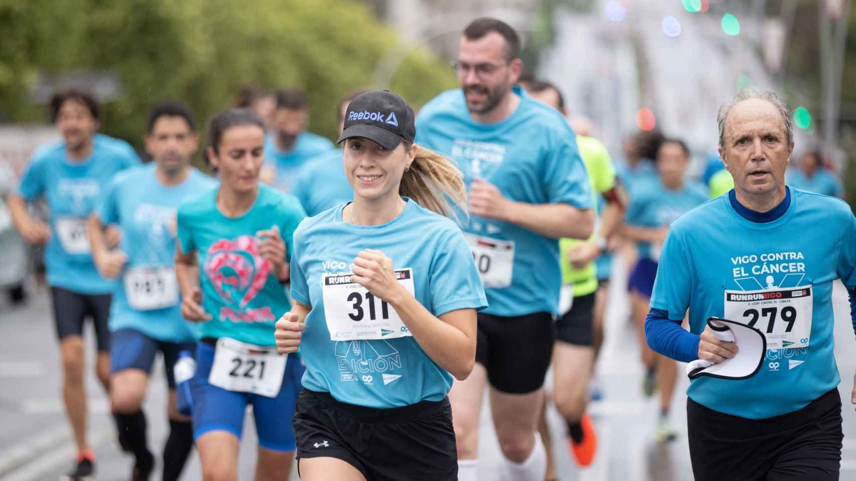 Imagen de una carrera organizada por Vigo Contra el Cáncer.