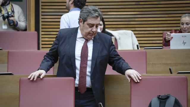 El portavox parlamentario de Vox en las Cortes valencianas, José María Llanos.