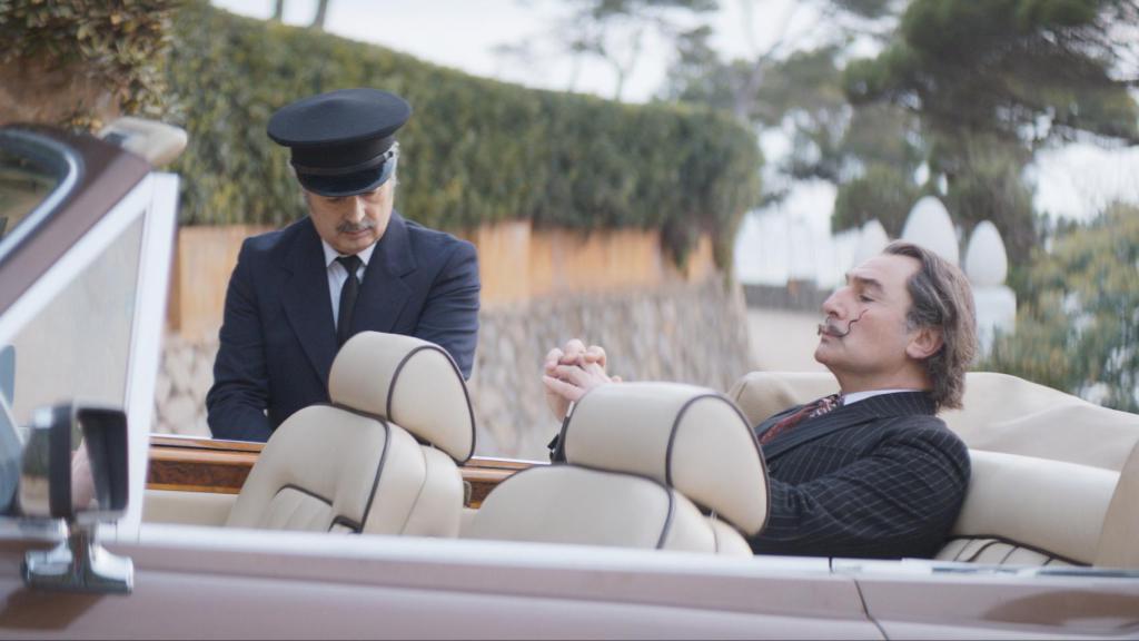 Gilles Lellouche (d) en 'Daaaaaalí!', de Quentin Dupieux