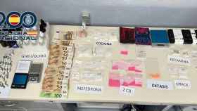 La variedad de oferta de drogas intervenidas en esta operación en Alicante.