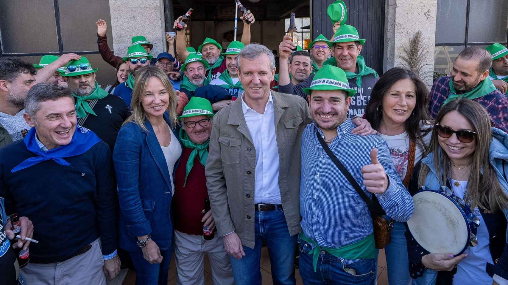 Rueda y Fernández-Tapias participan en el San Blas de Vigo.