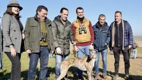 Final del Campeonato de España Galgos en Campo Copa Su Majestad el Rey, celebrado en Nava del Rey (Valladolid). Asisten el consejero de la Presidencia, Luis Miguel González Gago, y el presidente de la Diputación de Valladolid, Conrado Íscar.