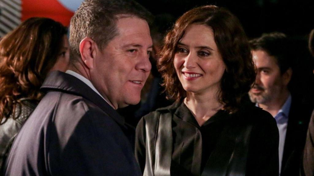 Emiliano García-Page con Isabel Díaz Ayuso en una imagen de archivo