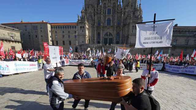 Manifestación por la Sanidad en Galicia