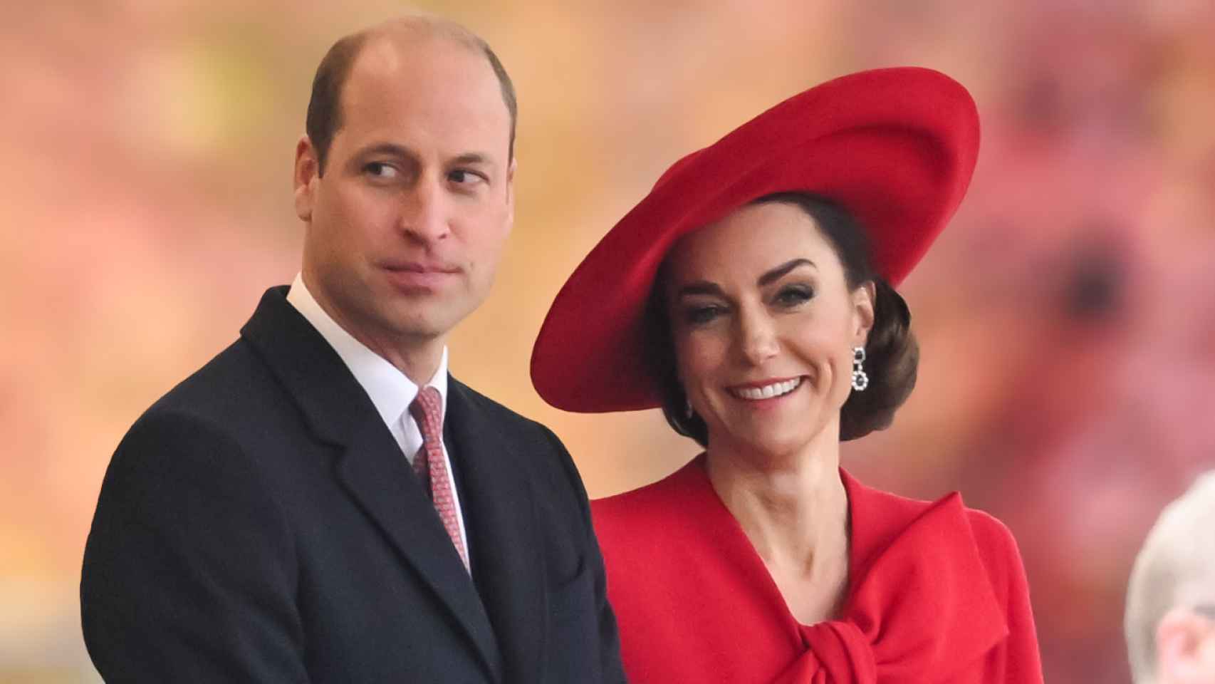 El príncipe Guillermo y Kate, el pasado 21 de noviembre de 2023.
